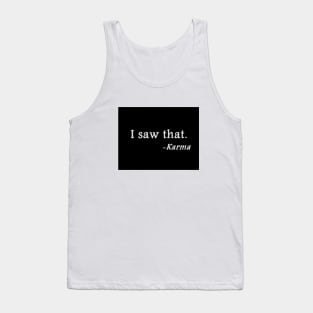 KARMA yoga lovers Meditate Tee Karma bitch Boomerang Tank Top